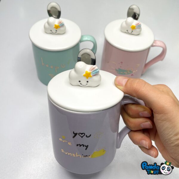 ماگ فانتزی سرامیکی ابر