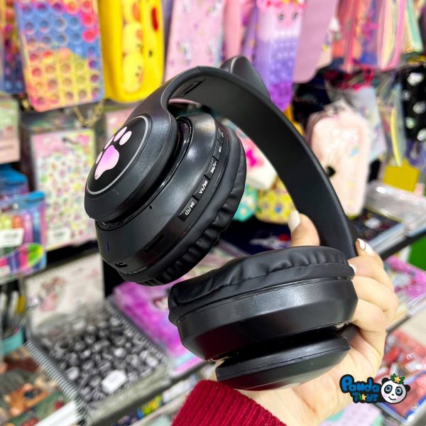 هدست چراغدار مشکی kT46 - Image 2