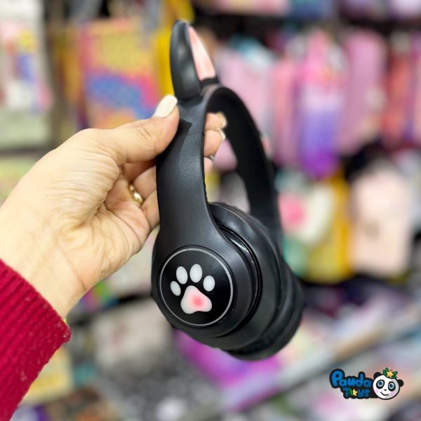 هدست چراغدار مشکی kT46 - Image 3