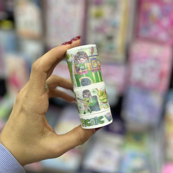 چسب واشی پهن دختر