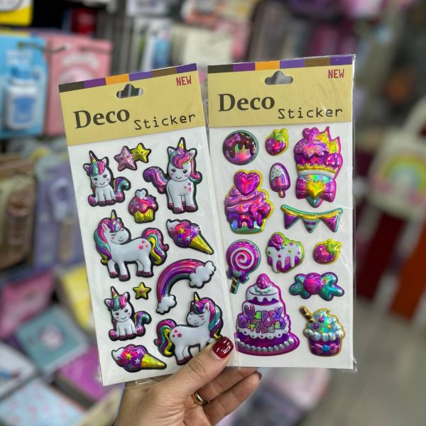 استیکر برجسته Deco shine