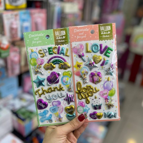 استیکر برجسته balloon