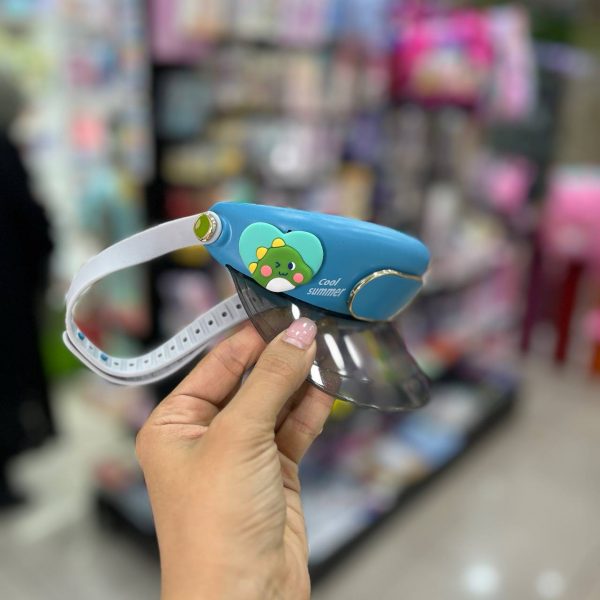 کلاه فن دار آبی