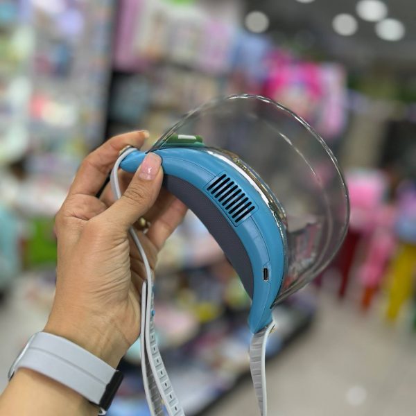 کلاه فن دار آبی