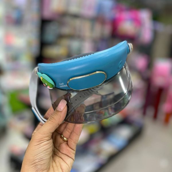 کلاه فن دار آبی