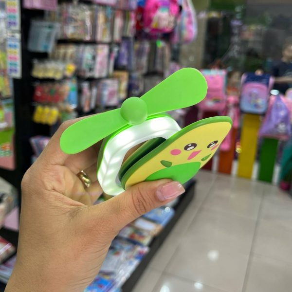 آینه فن دار و چراغدار آووکادو - Image 3