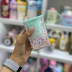 جا قلمی رومیزی مربع سبز