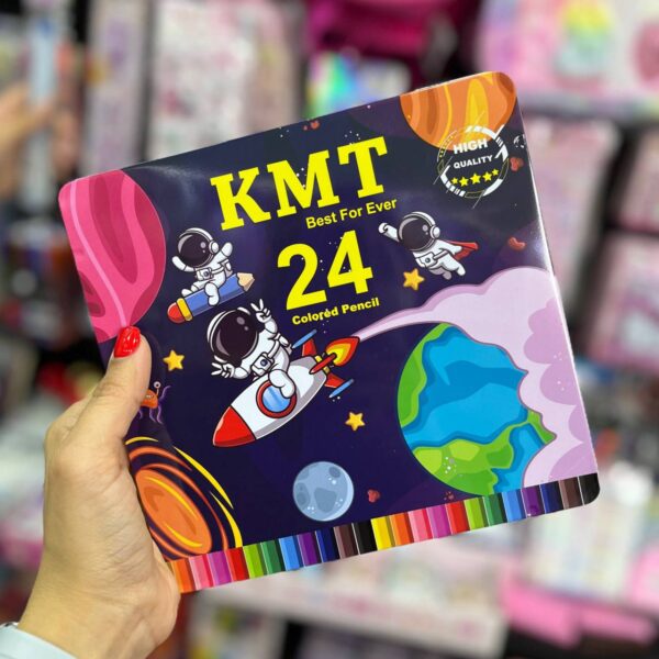 مداد رنگی ۲۴ رنگ KMT