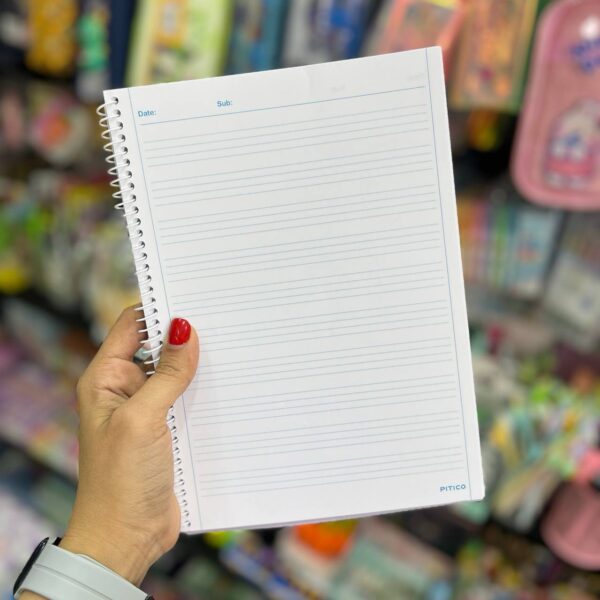 دفتر زبان ۴ خط پیتیکو