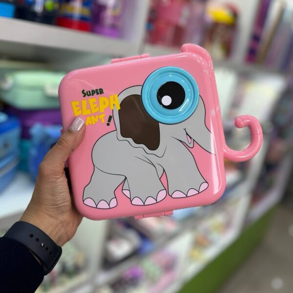 ظرف میوه و غذا برجسته صورتی