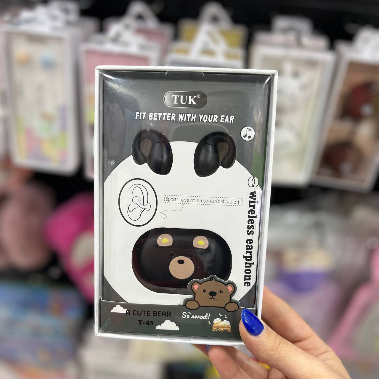 هدفون حیوانات خرس مشکی