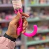 چتر مات یونیکرن صورتی