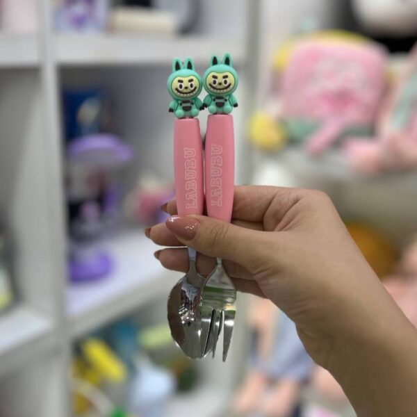 قاشق و چنگال sili لبوبو سبز