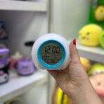 ساعت دیجیتالی گرد آبی