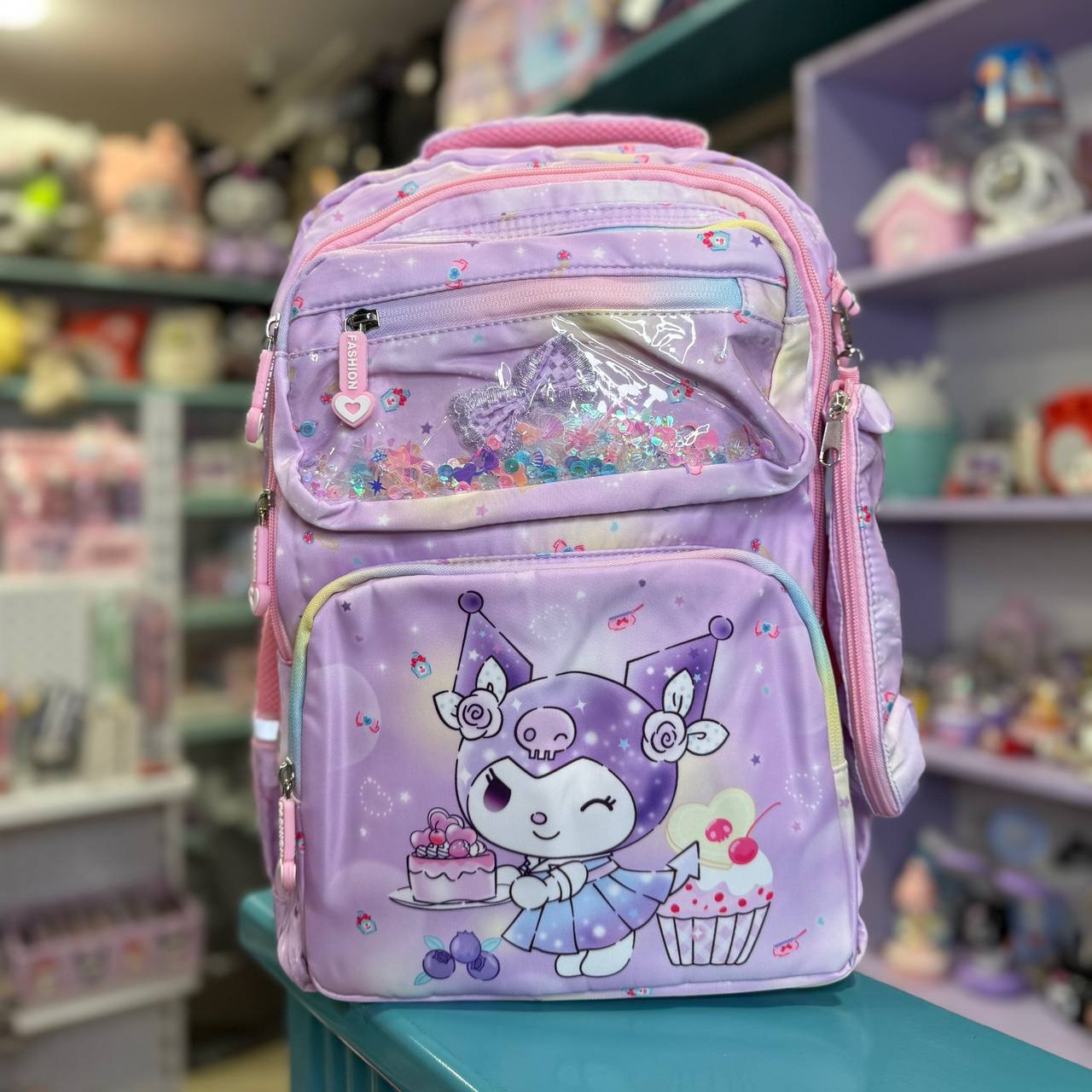 کوله پشتی کرومی جامدادی