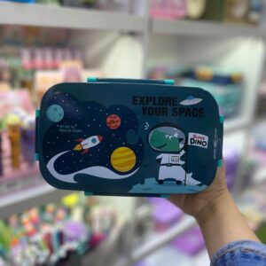 ظرف غذا سه قسمتی دایناسور فضانورد