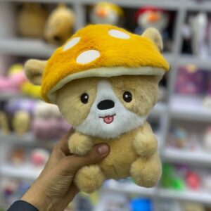 عروسک حیوانات قارچی کلاه نارنجی