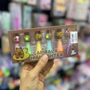 هایلایتر شش تایی کاپی بارا