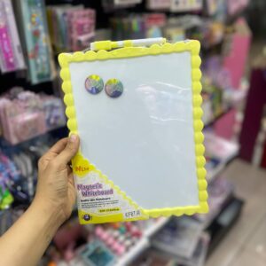 تخته وایت برد پلنردار زرد