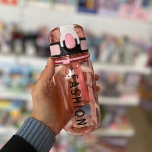 قمقمه آسان نوش کوچک صورتی FASHION