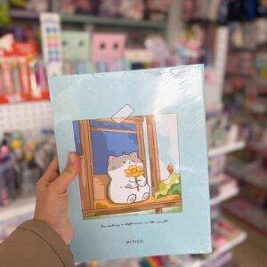 دفتر کلاسوری ۲۶ حلقه موش پیتیکو