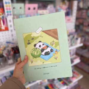 دفتر کلاسوری ۲۶ حلقه پاندا پیتیکو